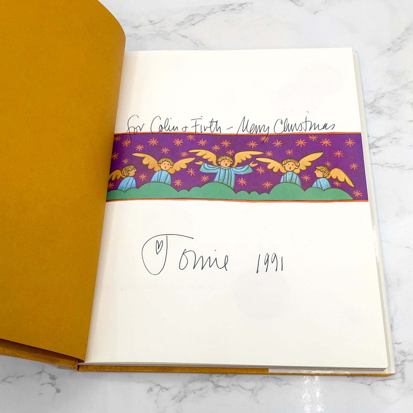 Hark! A Christmas Sampler by Tomie dePaola & Jane Yolen SIGNED! [FIRST EDITION] 1991