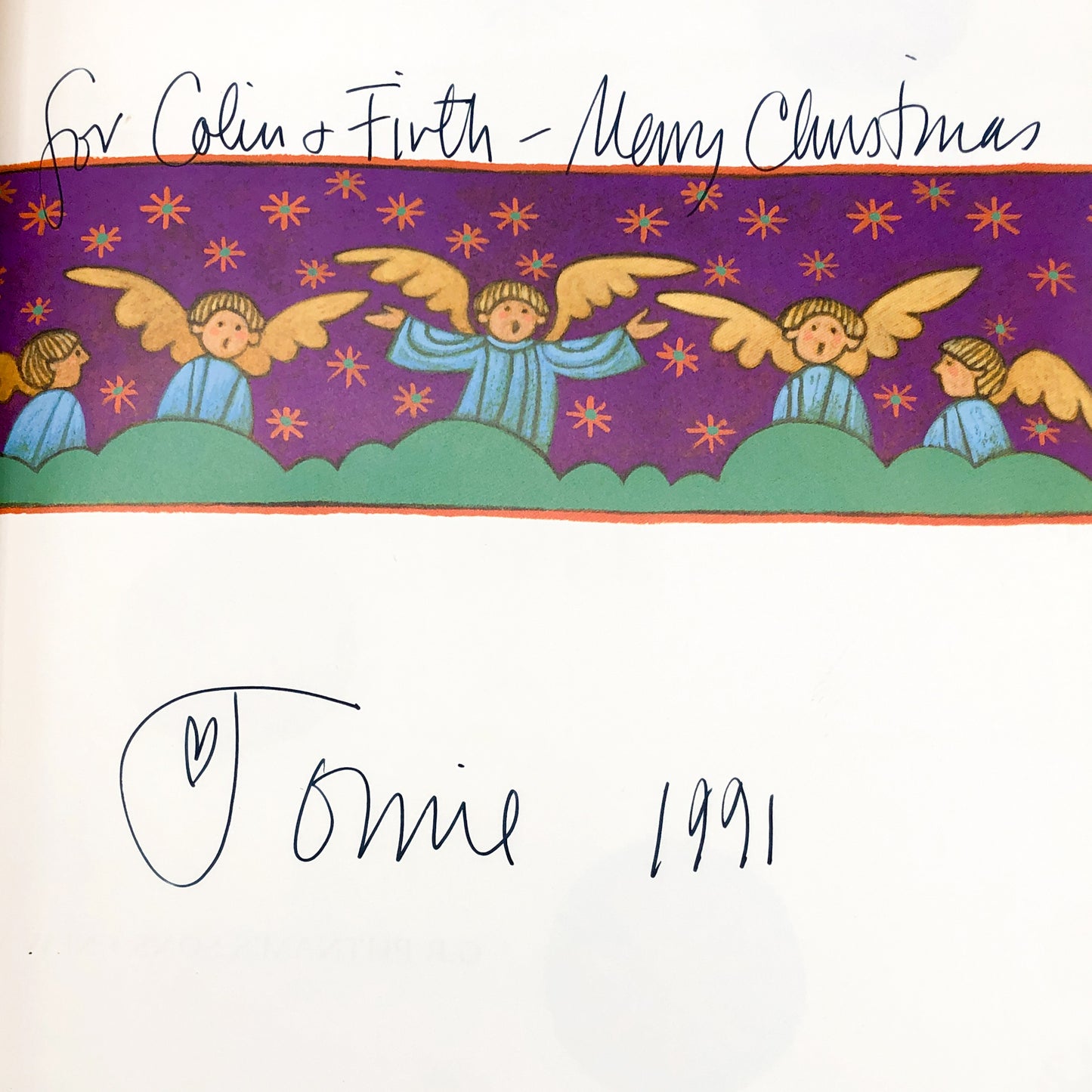 Hark! A Christmas Sampler by Tomie dePaola & Jane Yolen SIGNED! [FIRST EDITION] 1991