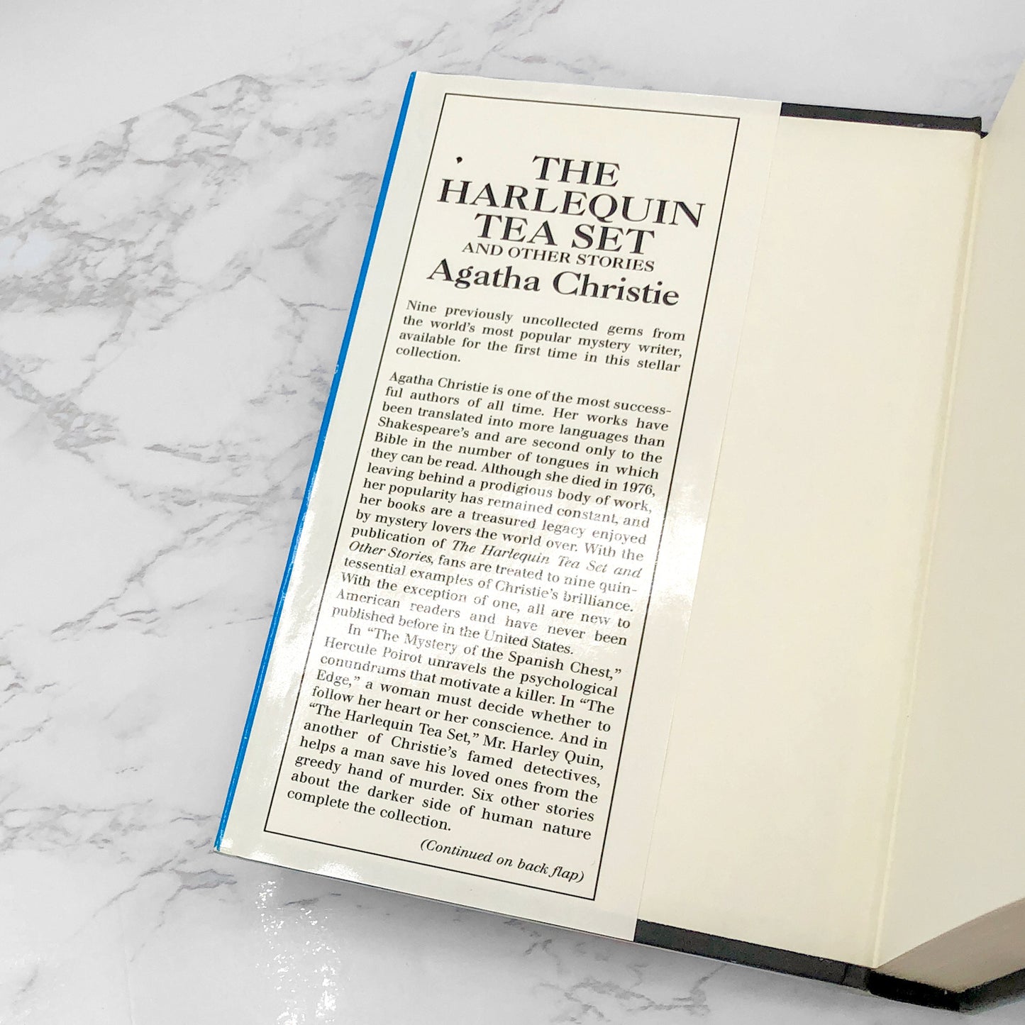 The Harlequin Tea Set and Other Stories by Agatha Christie [1997 HARDCOVER] • G.P Putnam's Sons