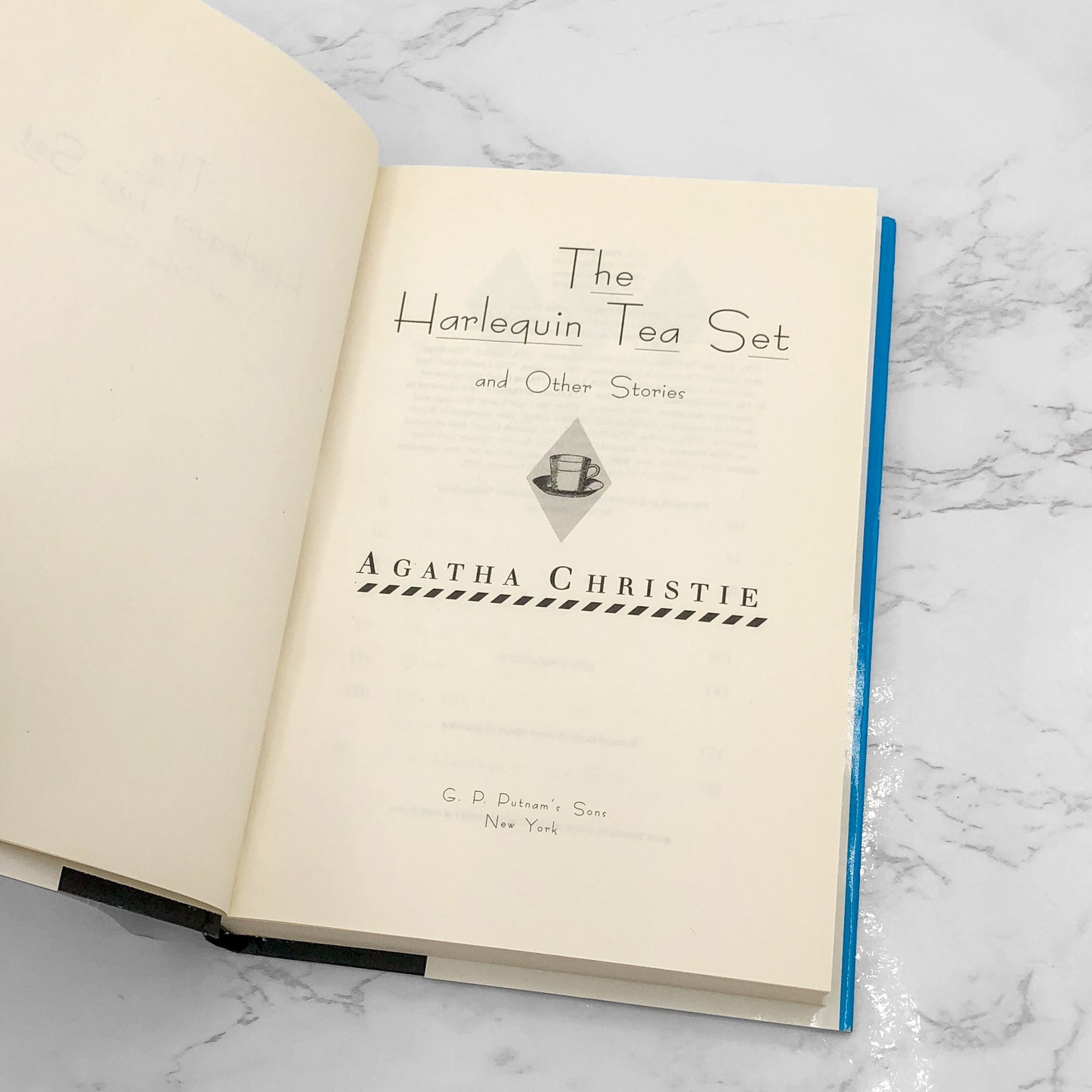 The Harlequin Tea Set and Other Stories by Agatha Christie [1997 HARDCOVER] • G.P Putnam's Sons