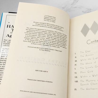 The Harlequin Tea Set and Other Stories by Agatha Christie [1997 HARDCOVER] • G.P Putnam's Sons