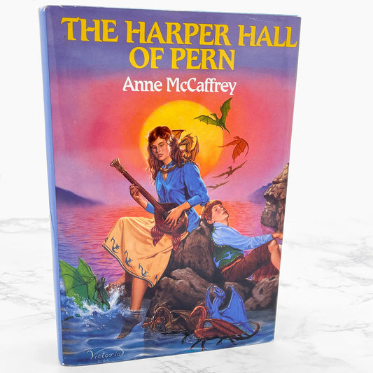 The Harper Hall of of Pern Trilogy (Dragonsong, Dragonsinger, Dragondrums) by Anne McCaffrey [FIRST EDITION OMNIBUS] BCE • 1984 • Doubleday