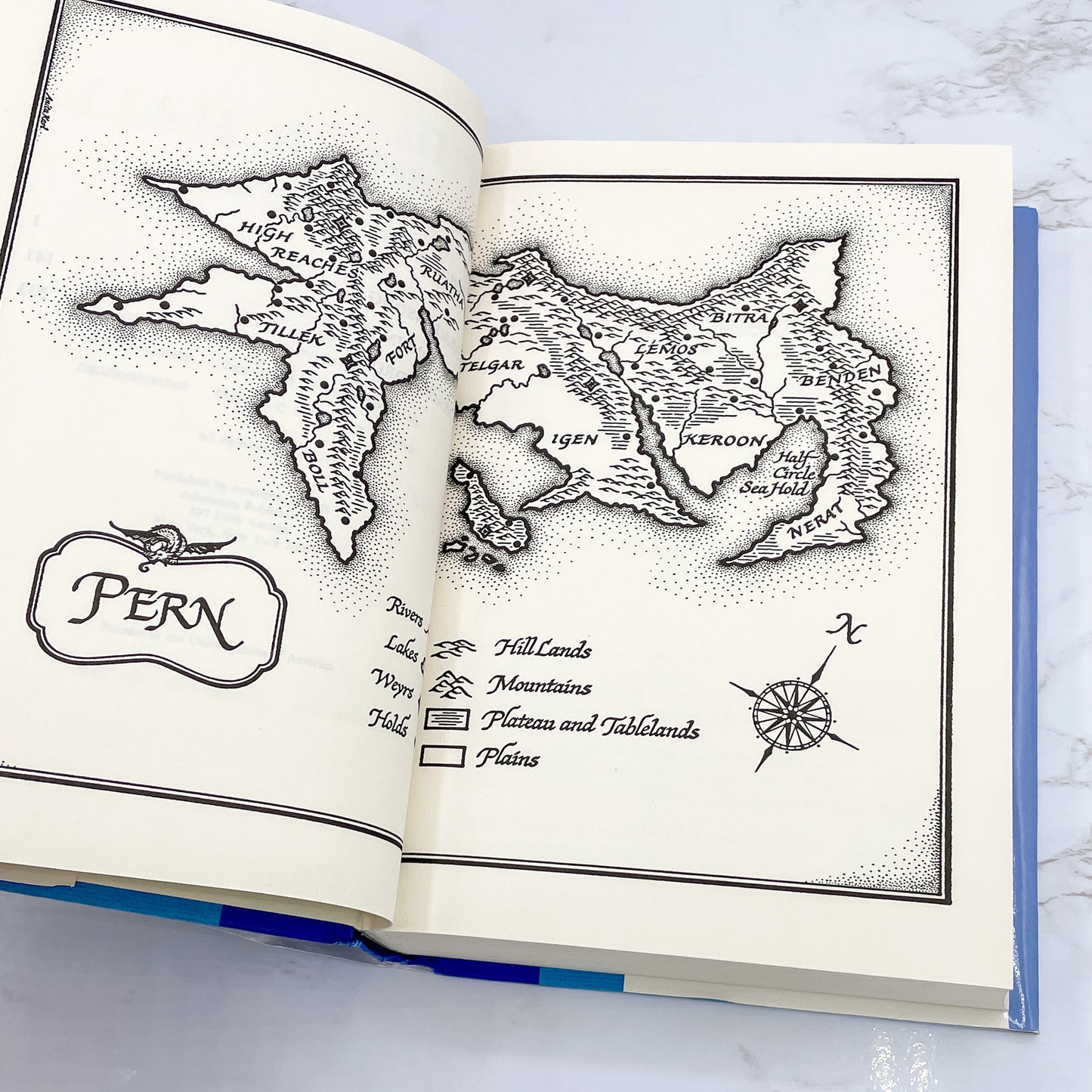 The Harper Hall of of Pern Trilogy (Dragonsong, Dragonsinger, Dragondrums) by Anne McCaffrey [FIRST EDITION OMNIBUS] BCE • 1984 • Doubleday