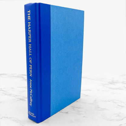 The Harper Hall of of Pern Trilogy (Dragonsong, Dragonsinger, Dragondrums) by Anne McCaffrey [FIRST EDITION OMNIBUS] BCE • 1984 • Doubleday
