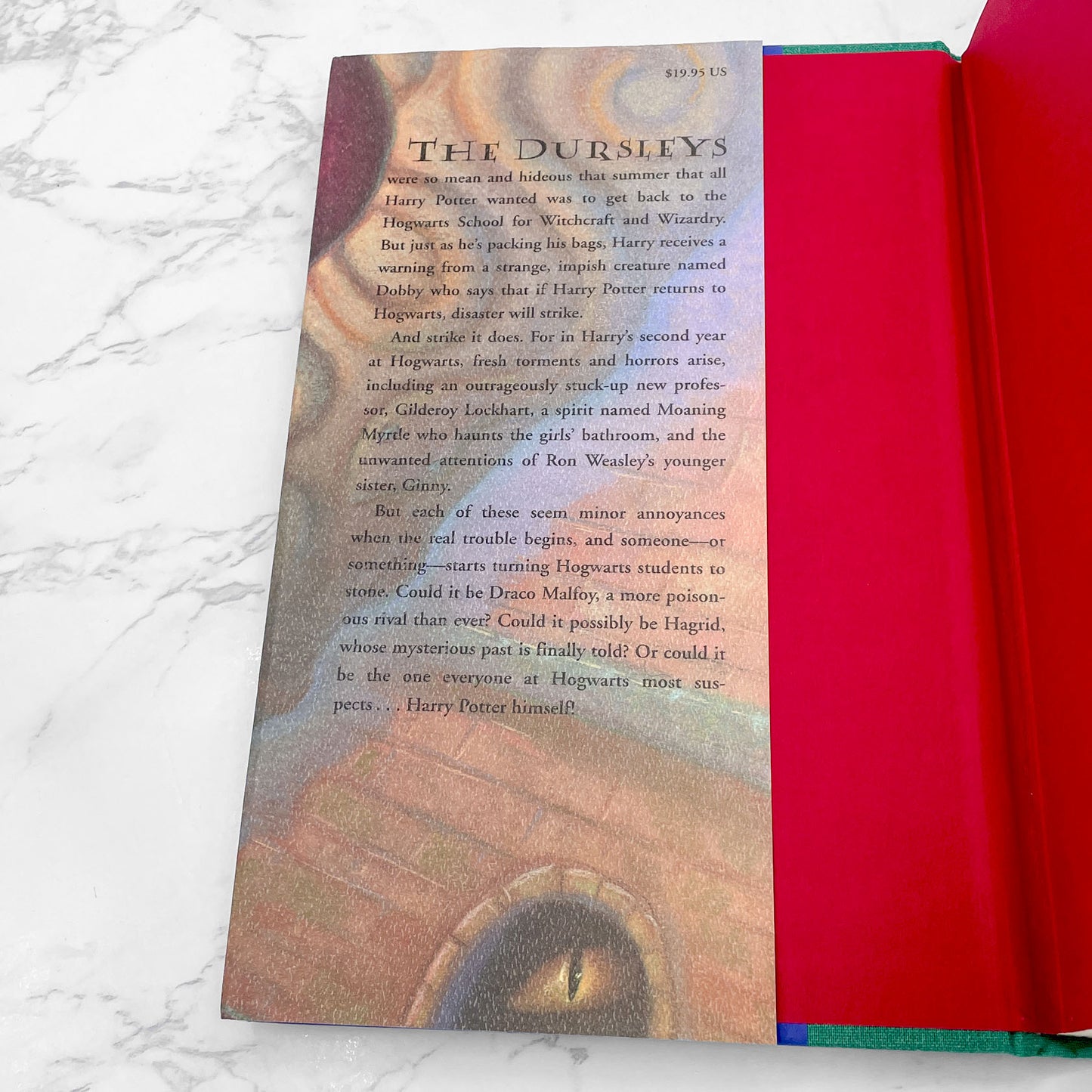 Harry Potter and the Chamber of Secrets by J.K. Rowling [U.S. FIRST EDITION] 1999