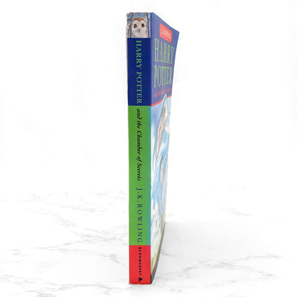 Harry Potter and the Chamber of Secrets by J.K. Rowling [FIRST U.K. PAPERBACK EDITION] 1998 • Bloomsbury