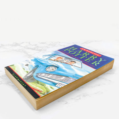 Harry Potter and the Chamber of Secrets by J.K. Rowling [FIRST U.K. PAPERBACK EDITION] 1998 • Bloomsbury