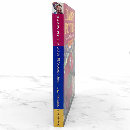 Harry Potter and the Philosopher's Stone by J.K. Rowling [FIRST U.K. PAPERBACK EDITION] 1997 • Bloomsbury • Mint