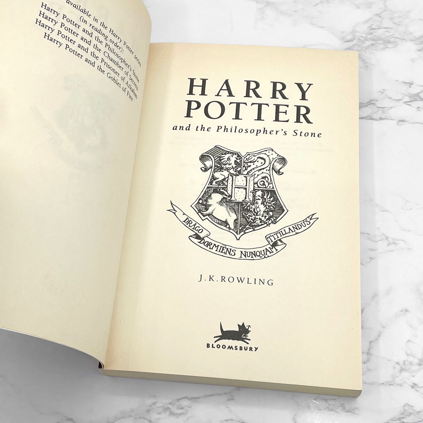 Harry Potter and the Philosopher's Stone by J.K. Rowling [FIRST U.K. PAPERBACK EDITION] 1997 • Bloomsbury • Mint