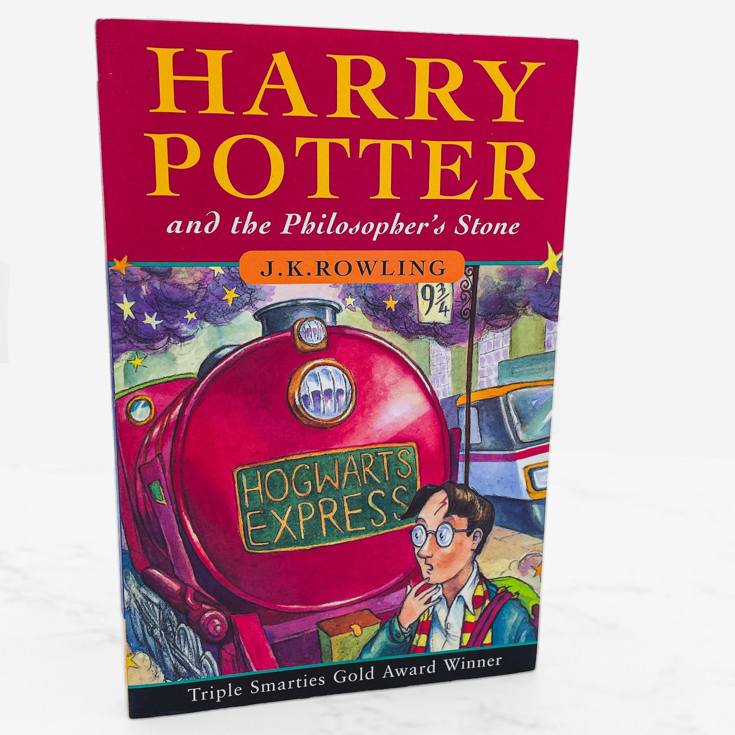 Harry Potter and the Philosopher's Stone by J.K. Rowling [FIRST U.K. PAPERBACK EDITION] 1997 • Bloomsbury • Mint