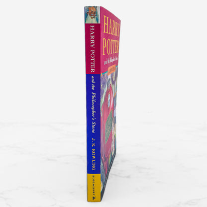 Harry Potter and the Philosopher's Stone by J.K. Rowling [FIRST U.K. PAPERBACK EDITION] 1997 • Bloomsbury • Mint