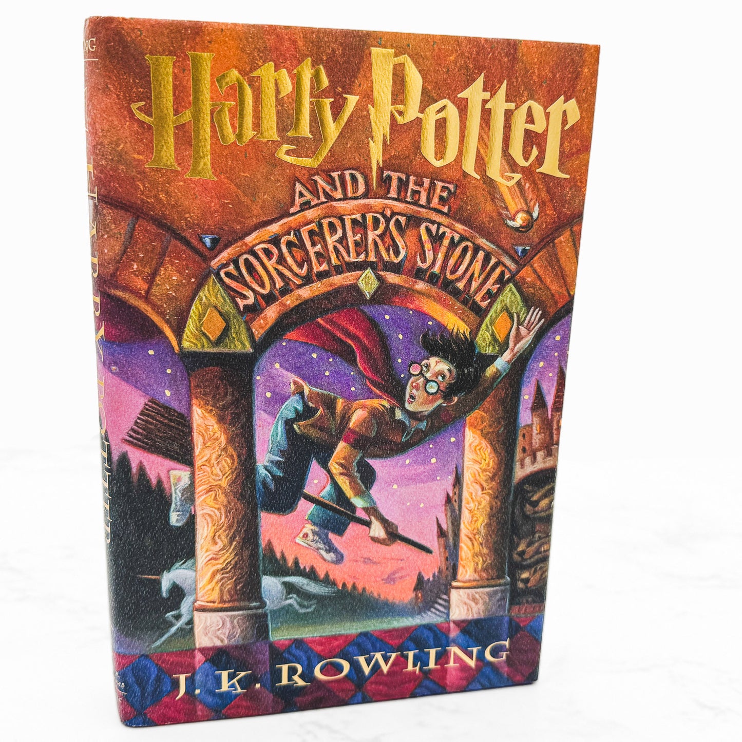 Harry Potter and the Sorcerer's Stone by J.K. Rowling [U.S. FIRST EDITION] 1998 • Arthur A. Levine
