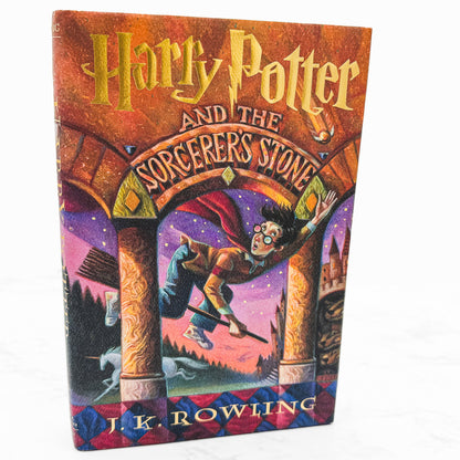Harry Potter and the Sorcerer's Stone by J.K. Rowling [U.S. FIRST EDITION] 1998 • Arthur A. Levine