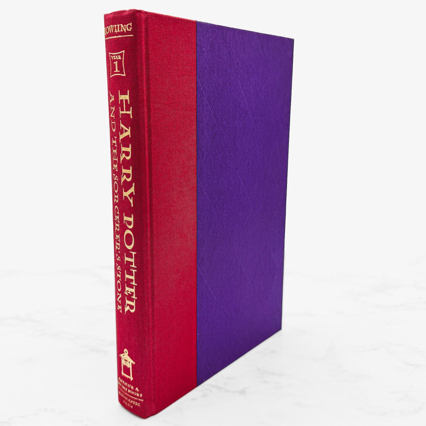 Harry Potter and the Sorcerer's Stone by J.K. Rowling [U.S. FIRST EDITION] 1998 • Arthur A. Levine