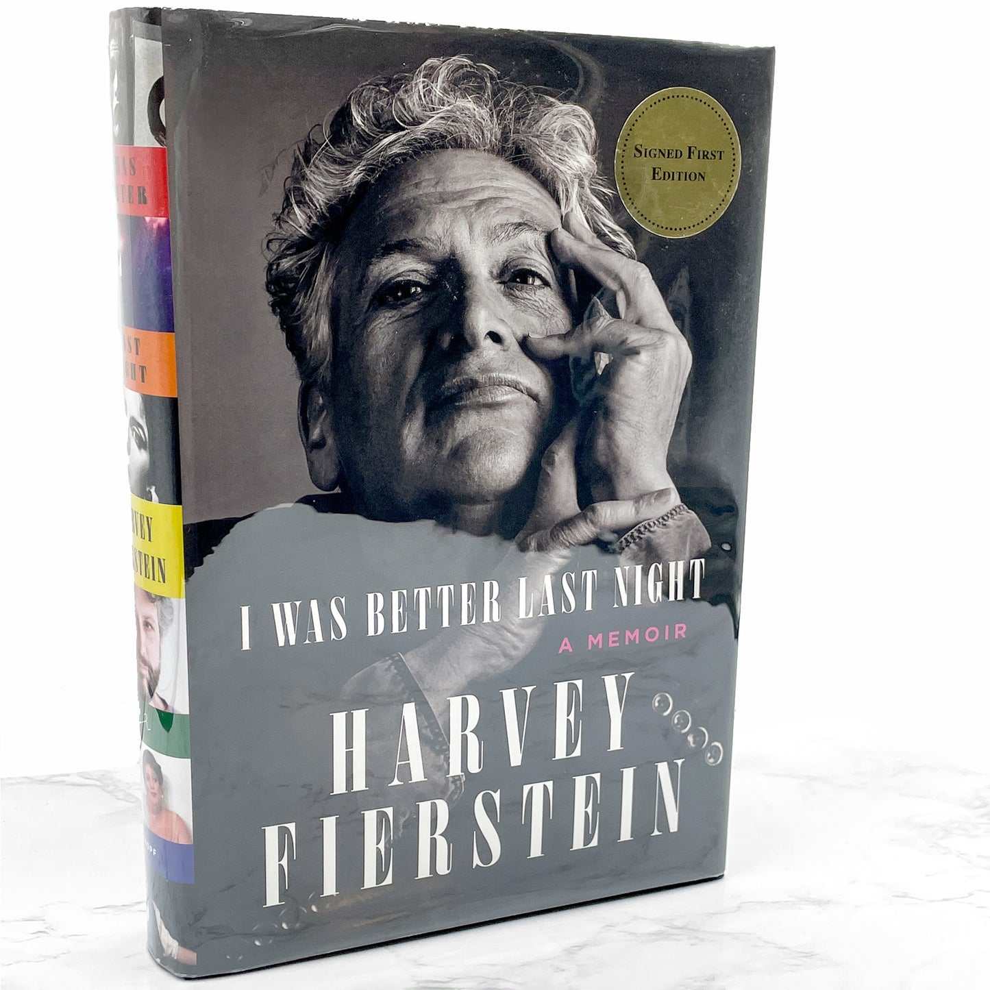 I Was Better Last Night: A Memoir by Harvey Fierstein SIGNED! [FIRST EDITION] 2022 • Knopf