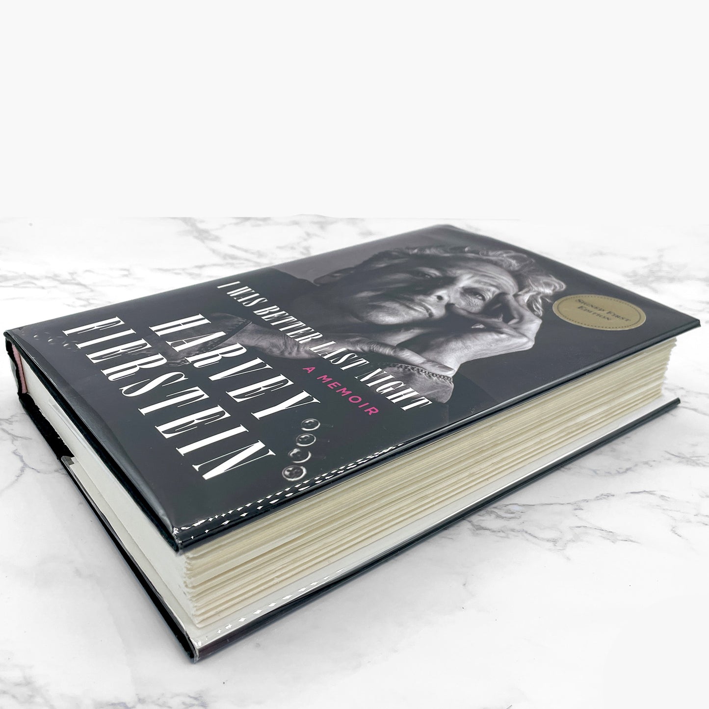 I Was Better Last Night: A Memoir by Harvey Fierstein SIGNED! [FIRST EDITION] 2022 • Knopf