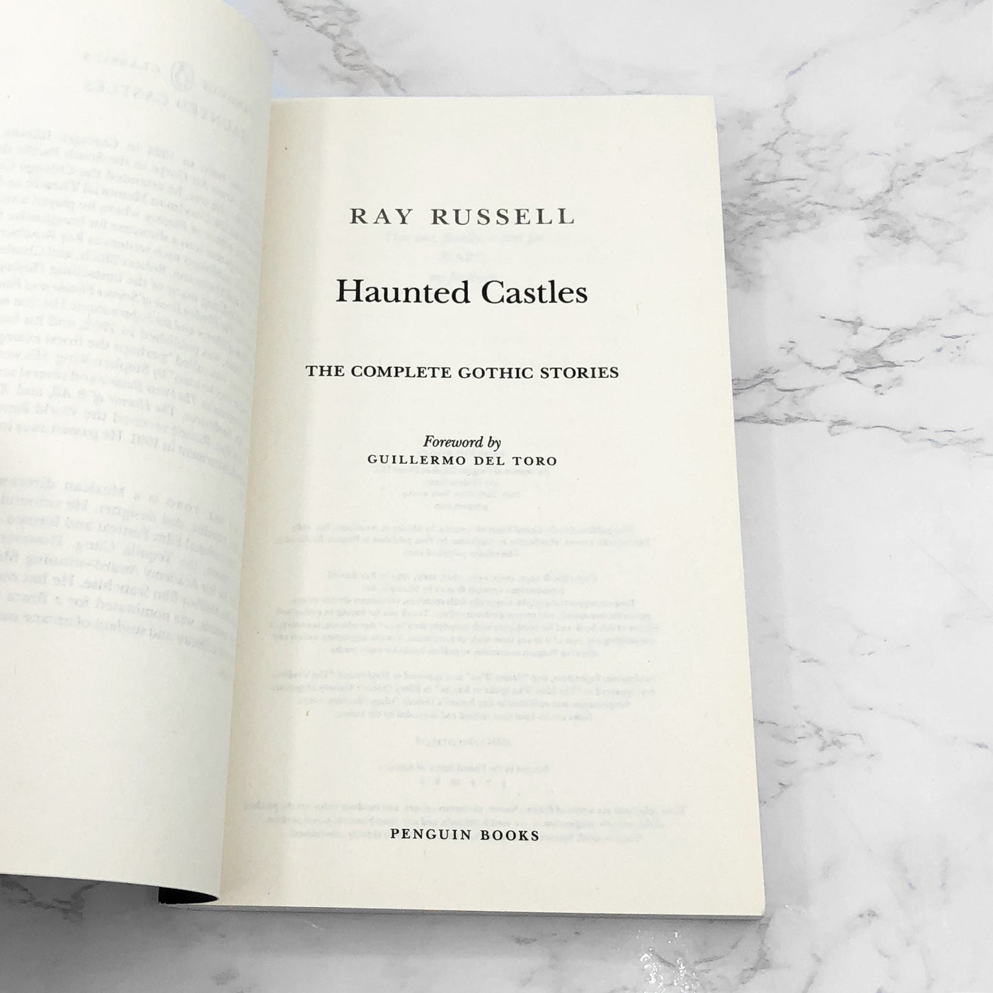 Haunted Castles: The Complete Gothic Stories by Ray Russell [TRADE PAPERBACK] 2016 • Penguin Classics