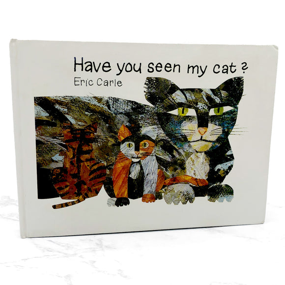 Have You Seen My Cat? by Eric Carle [HARDCOVER RE-ISSUE] 1987 • Picture Book Studio