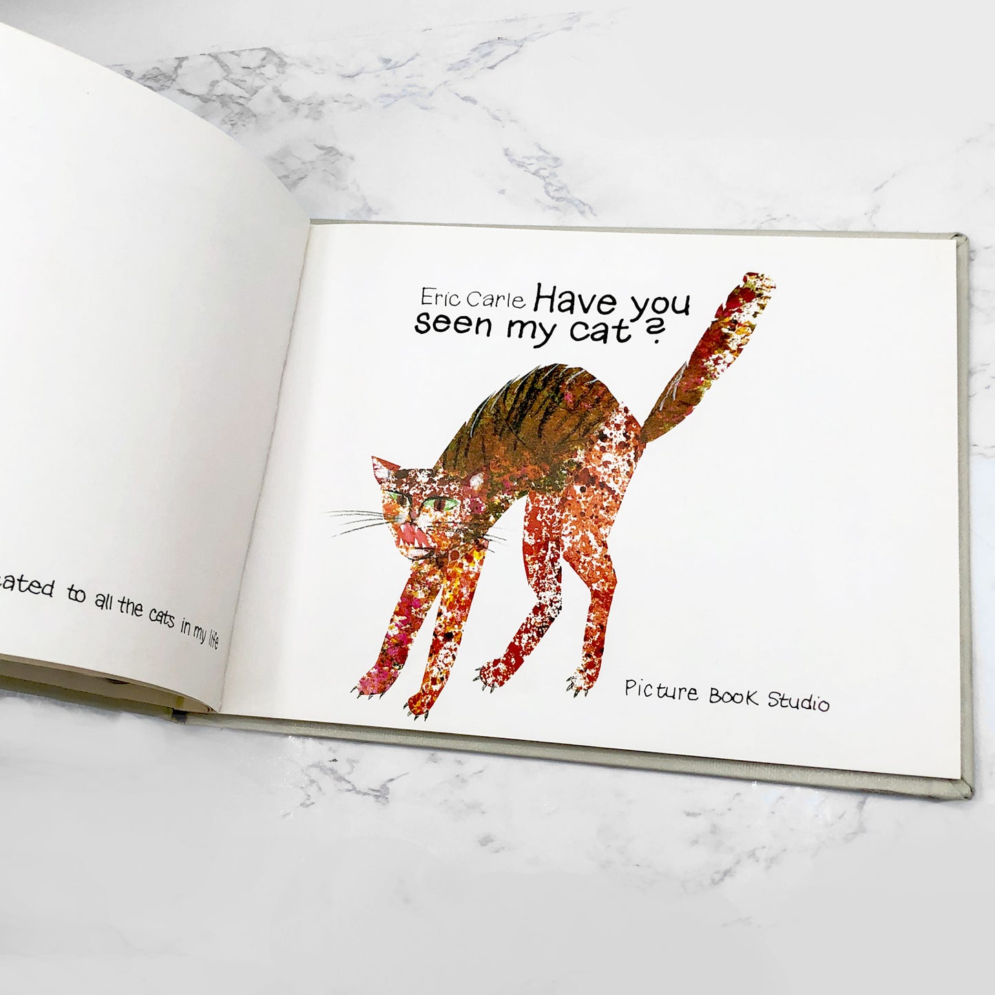 Have You Seen My Cat? by Eric Carle [HARDCOVER RE-ISSUE] 1987 • Picture Book Studio