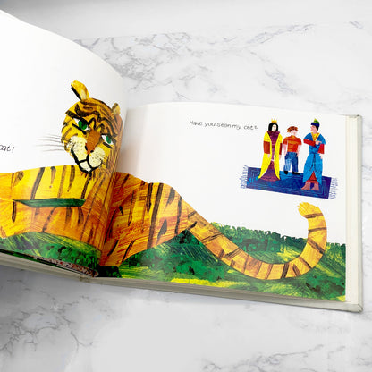 Have You Seen My Cat? by Eric Carle [HARDCOVER RE-ISSUE] 1987 • Picture Book Studio