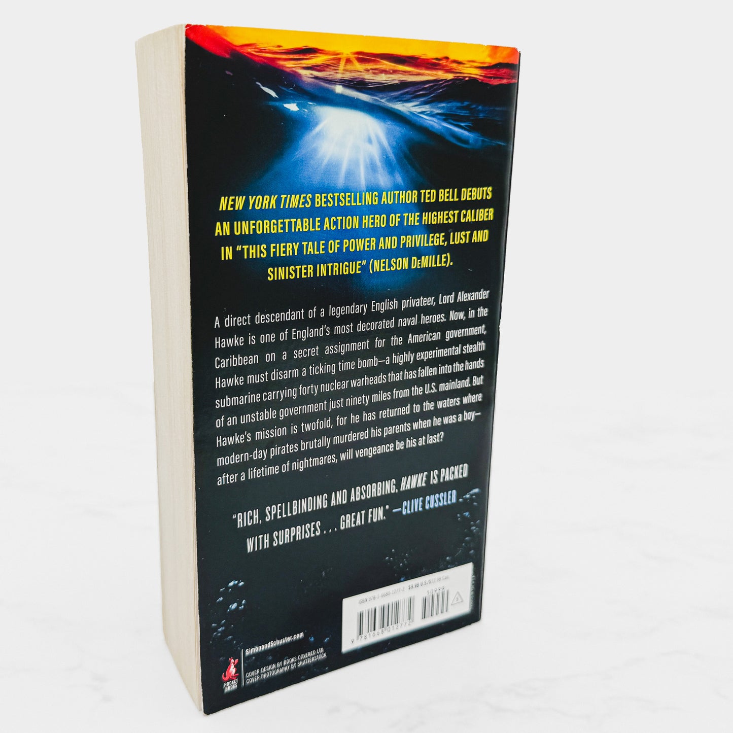 Hawke by Ted Bell [2023 PAPERBACK] • Pocket Books