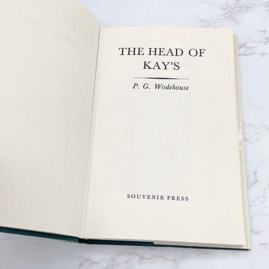 The Head of Kay's by P.G. Wodehouse [U.K. HARDCOVER RE-ISSUE] 1974 • Souvenir Press