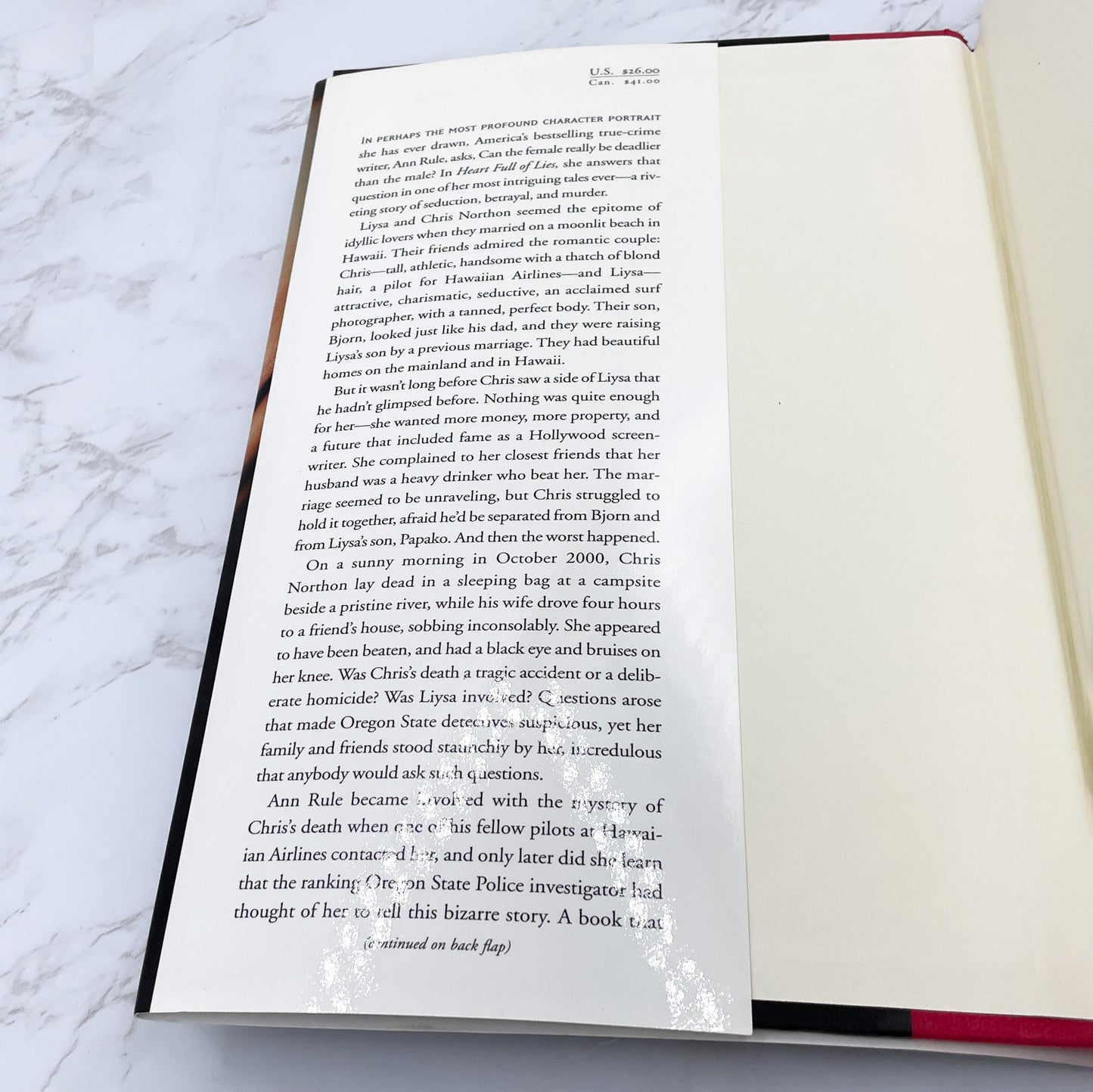 Heart Full of Lies: A True Story of Desire & Death by Ann Rule [FIRST EDITION • FIRST PRINTING] 2003 • Free Press