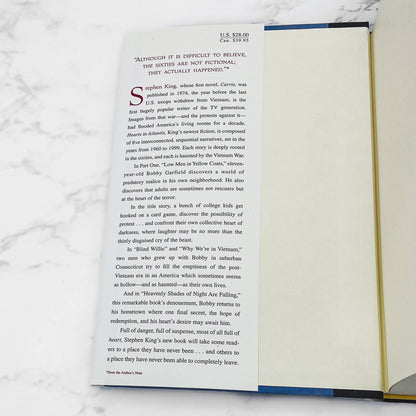 Hearts in Atlantis by Stephen King [FIRST EDITION • FIRST PRINTING] 1999 • Scribner