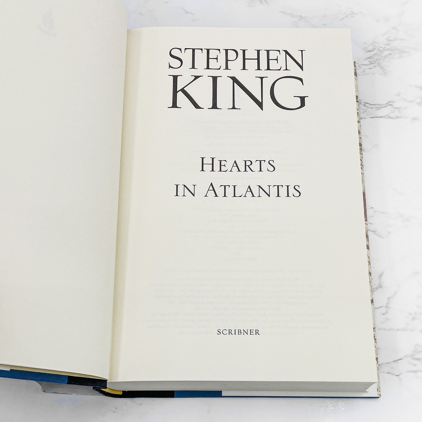 Hearts in Atlantis by Stephen King [FIRST EDITION • FIRST PRINTING] 1999 • Scribner