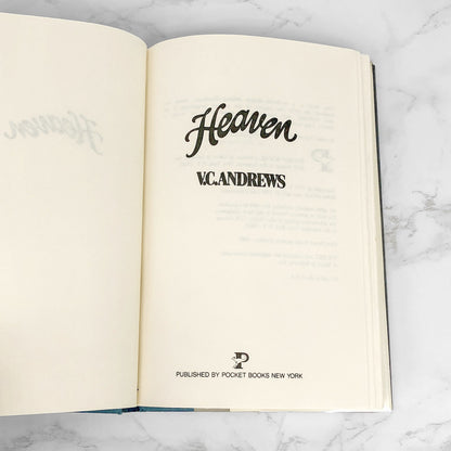 Heaven by V.C. Andrews [FIRST BOOK CLUB EDITION] 1985 • Hardcover