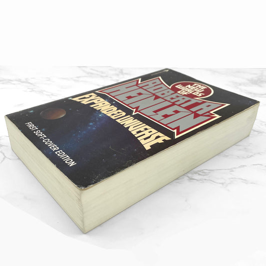 Expanded Universe: The New Worlds of Robert A. Heinlein [FIRST TRADE PAPERBACK PRINTING] 1981 • Ace Sci-Fi