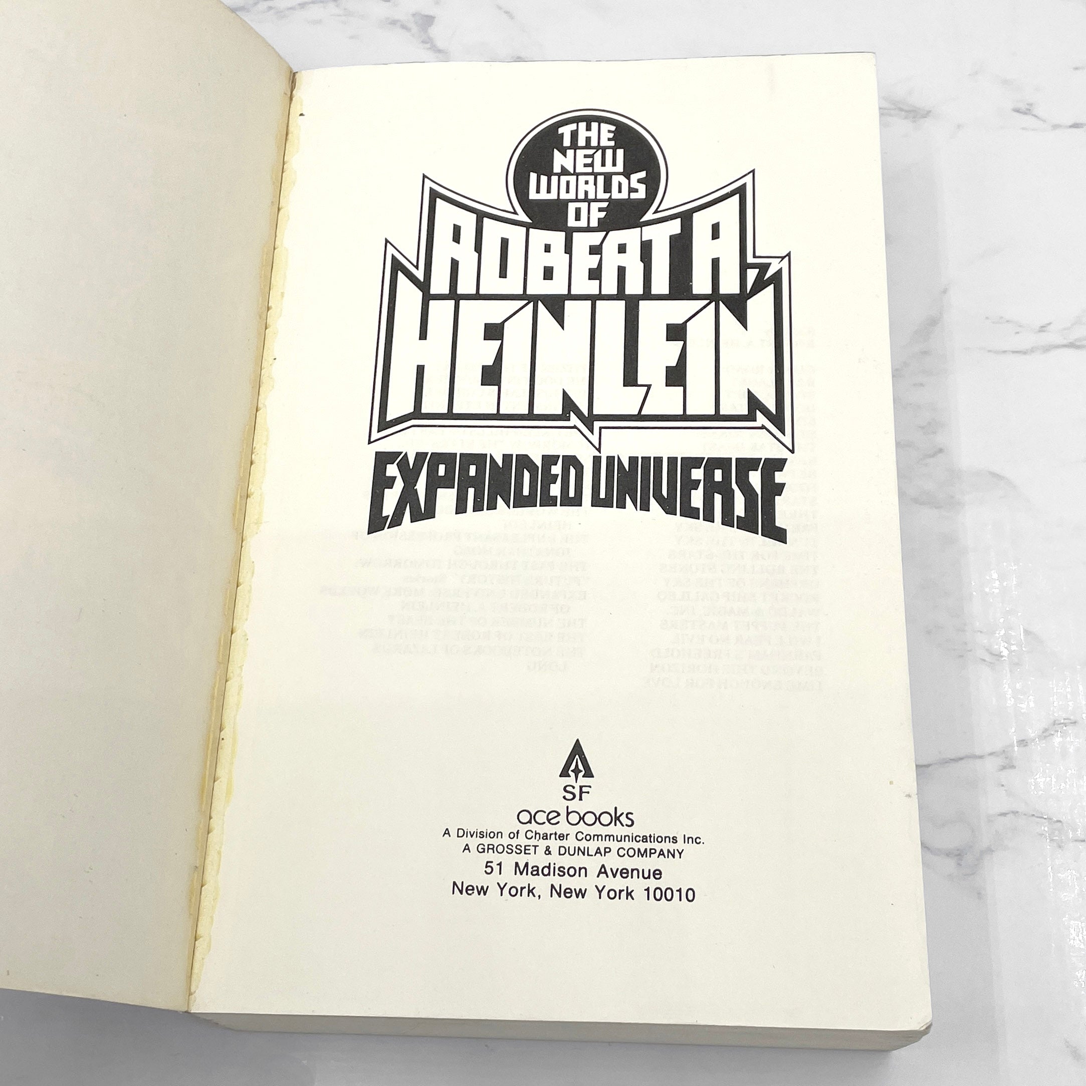 Expanded Universe: The New Worlds of Robert A. Heinlein [FIRST