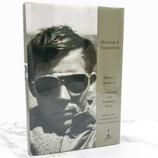 Hell's Angels by Hunter S. Thompson [HARDCOVER RE-ISSUE] 1999 • The Modern Library