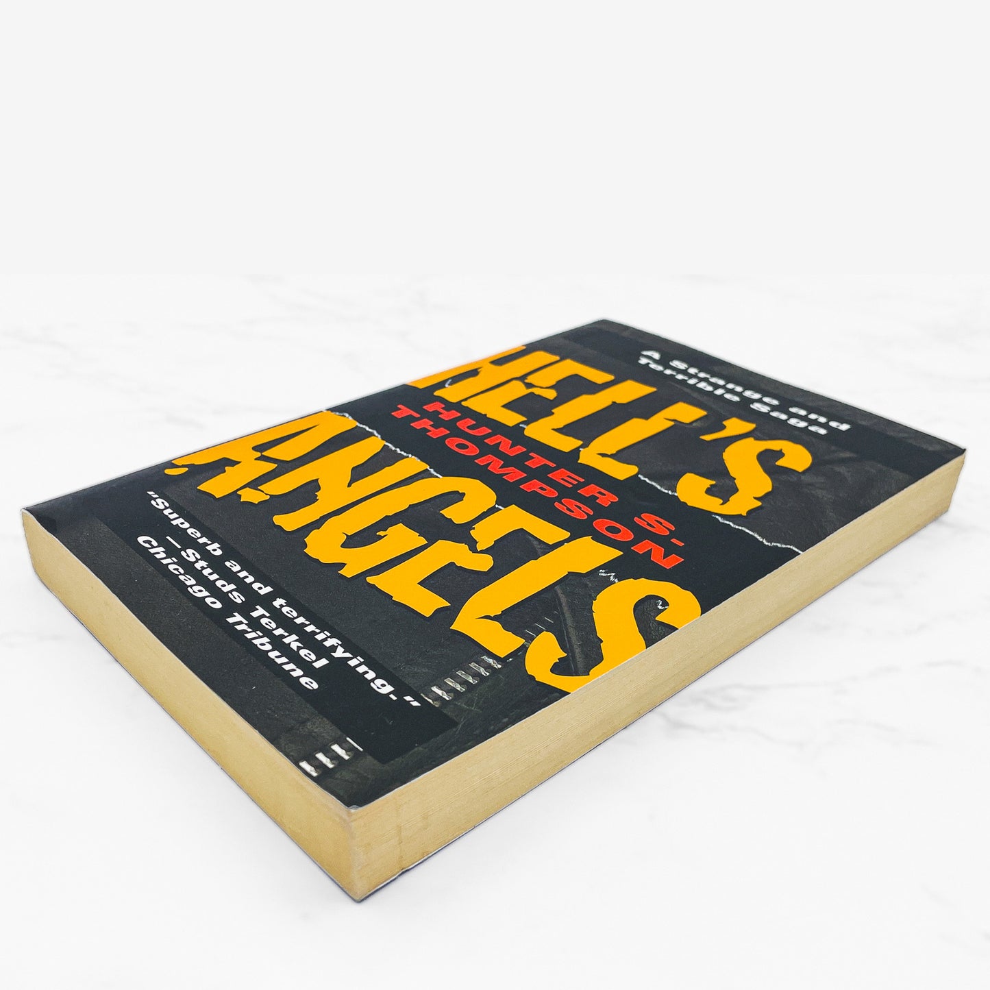 Hell's Angels by Hunter S. Thompson [TRADE PAPERBACK] 1996 • Ballantine