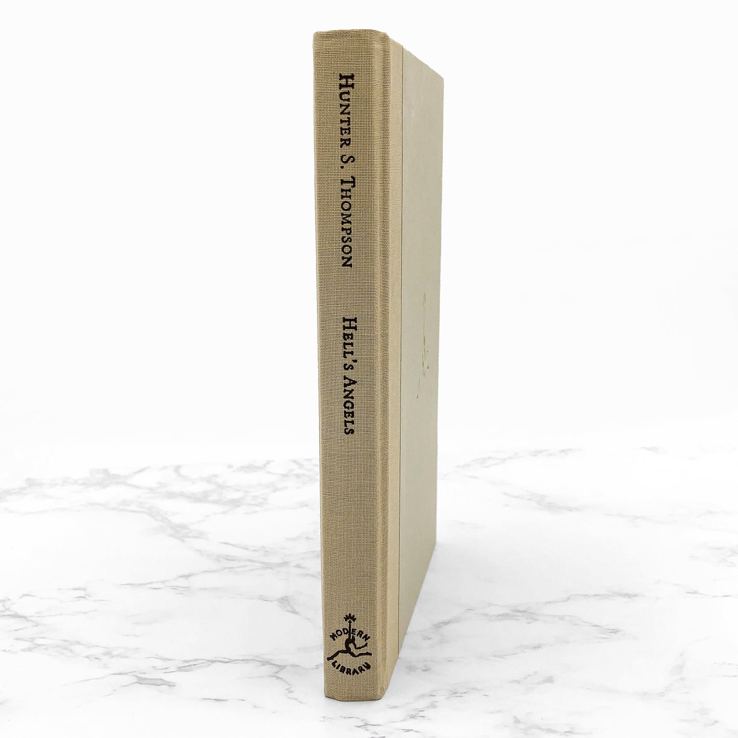 Hell's Angels by Hunter S. Thompson [HARDCOVER RE-ISSUE] 1999 • The Modern Library