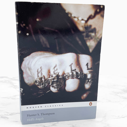 Hell's Angels by Hunter S. Thompson [U.K. TRADE PAPERBACK] 2003 • Penguin