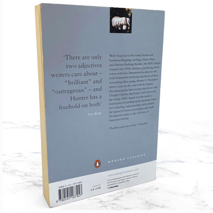 Hell's Angels by Hunter S. Thompson [U.K. TRADE PAPERBACK] 2003 • Penguin