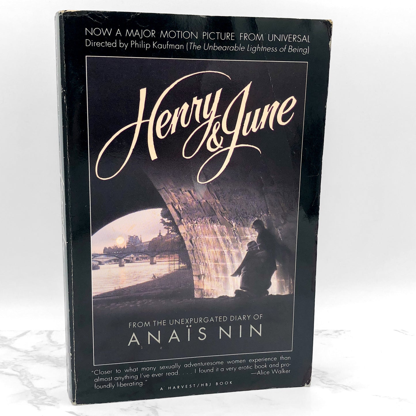 Henry and June by Anaïs Nin [XL TRADE PAPERBACK] 1990 • HBJ Movie Tie-in