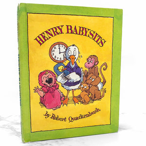 Henry Babysits by Robert M. Quackenbush [FIRST EDITION] 1983