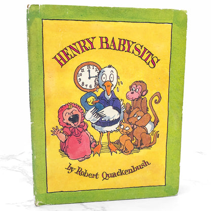 Henry Babysits by Robert M. Quackenbush [FIRST EDITION] 1983