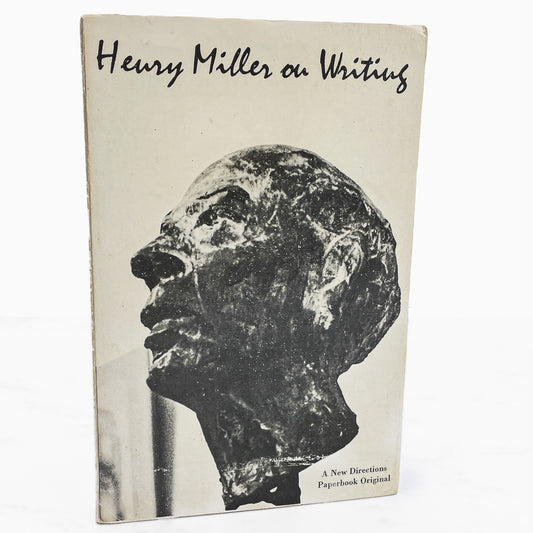 Henry Miller on Writing [TRADE PAPERBACK] 1964 • New Directions