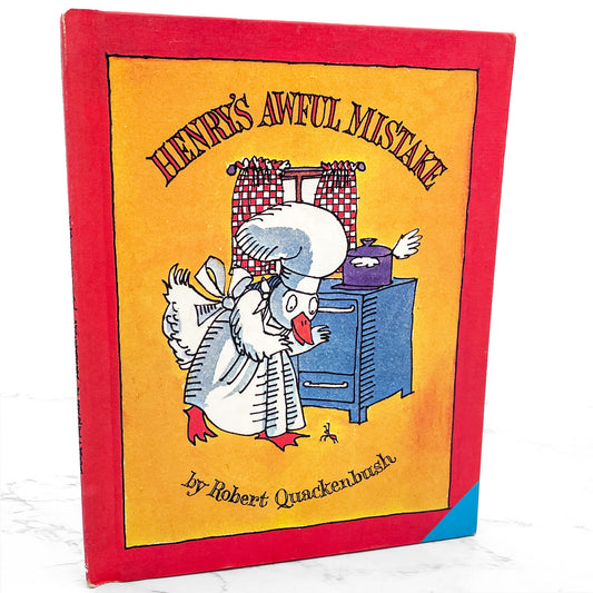Henry's Awful Mistake by Robert M. Quackenbush [FIRST EDITION] 1980 • Parents Magazine Press