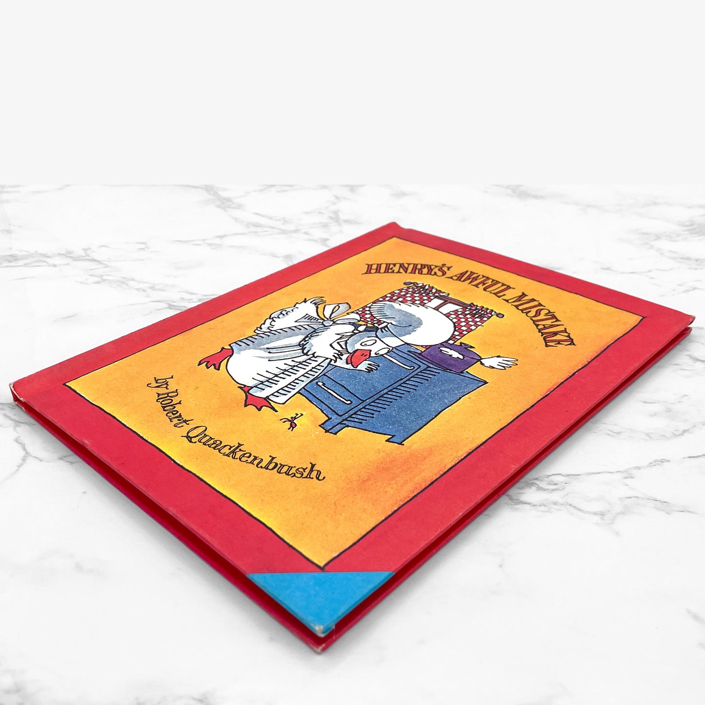 Henry's Awful Mistake by Robert M. Quackenbush [FIRST EDITION] 1980 • Parents Magazine Press