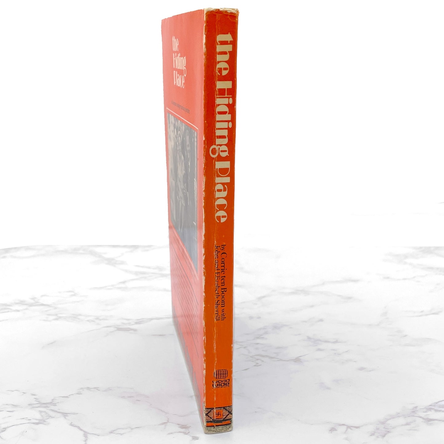 The Hiding Place by Corrie Ten Boom w. John & Elizabeth Sherrill [FIRST TRADE PAPERBACK PRINTING] 1971