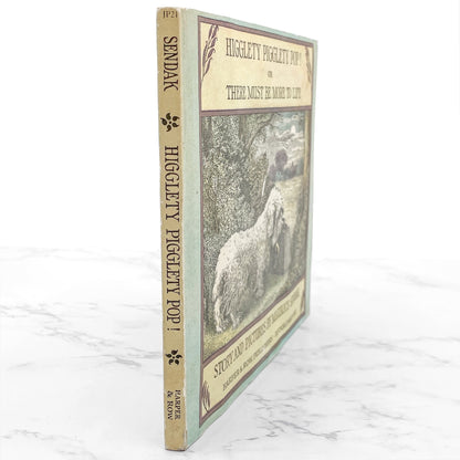 Higglety Pigglety Pop! or There Must Be More to Life by Maurice Sendak [FIRST PAPERBACK EDITION] 1979 • Harper & Row