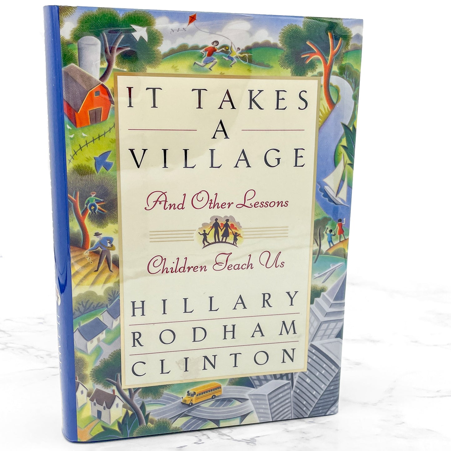 It Takes a Village by Hillary Rodham Clinton SIGNED! [FIRST EDITION] 1996 • Simon & Schuster