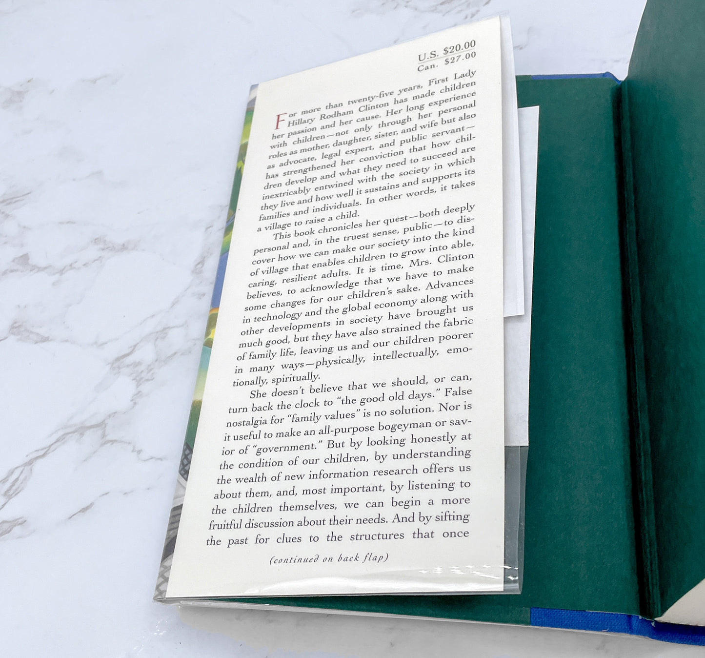 It Takes a Village by Hillary Rodham Clinton SIGNED! [FIRST EDITION] 1996 • Simon & Schuster