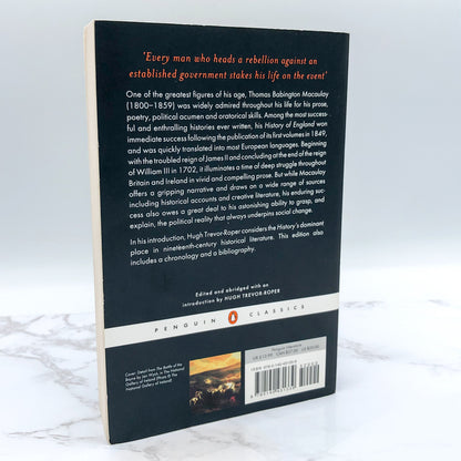 The History of England by Lord Thomas Babington Macaulay [TRADE PAPERBACK] 1986 • Penguin Classics