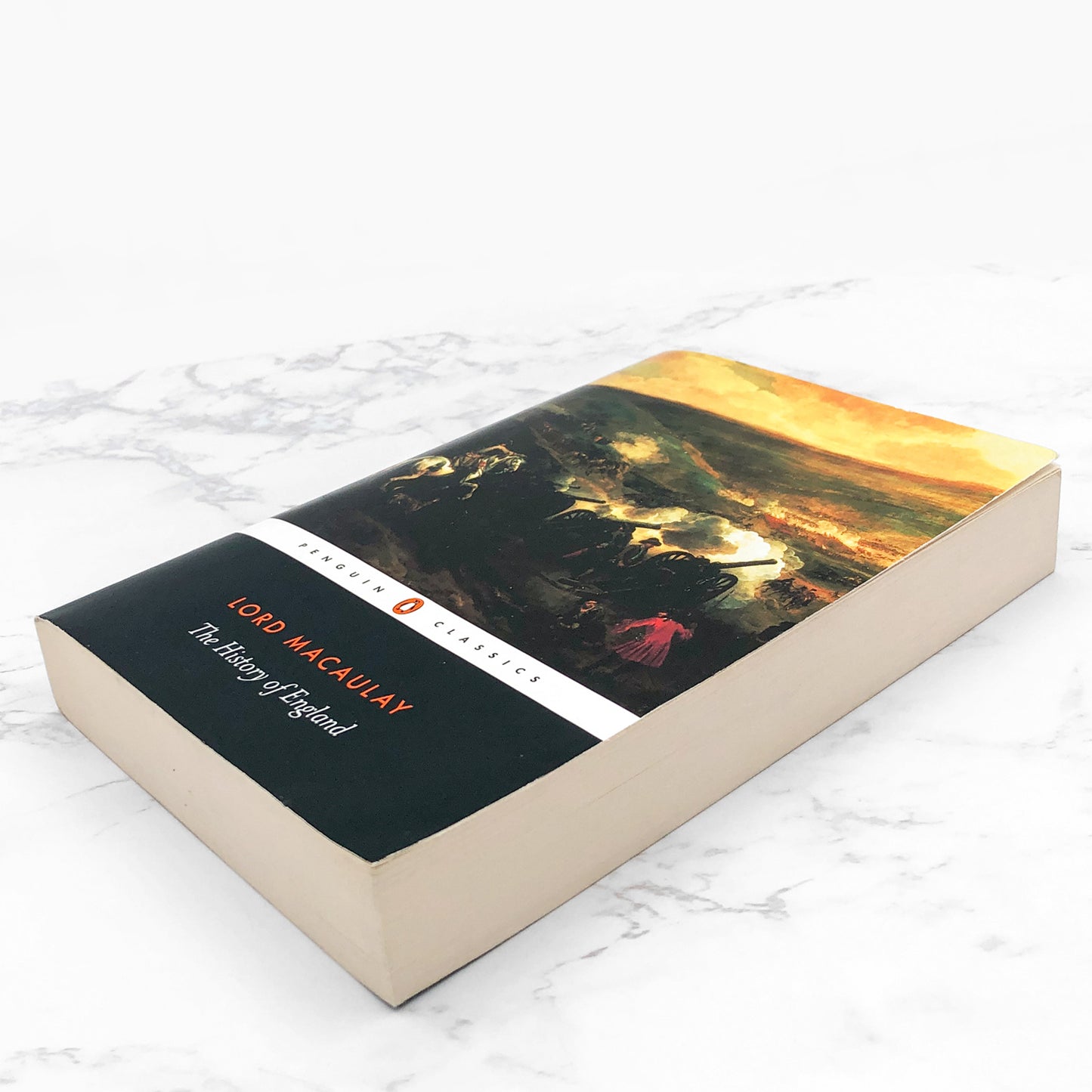 The History of England by Lord Thomas Babington Macaulay [TRADE PAPERBACK] 1986 • Penguin Classics