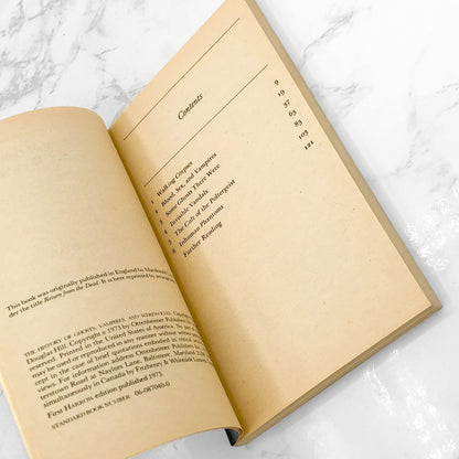 The History of Ghosts, Vampires and Werewolves by Douglas Hill [FIRST PAPERBACK PRINTING] 1973 • Harrow Books